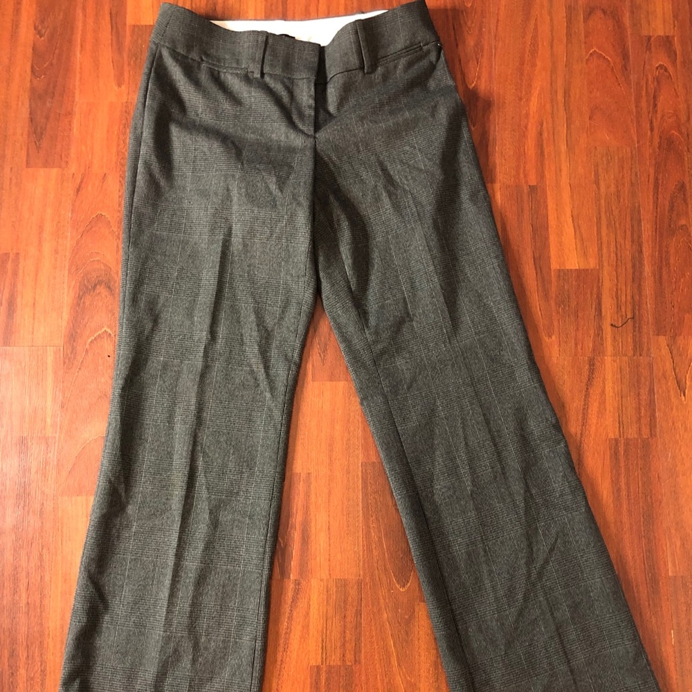 Women Ann Taylor LOFT Grey Julie Slacks Pants